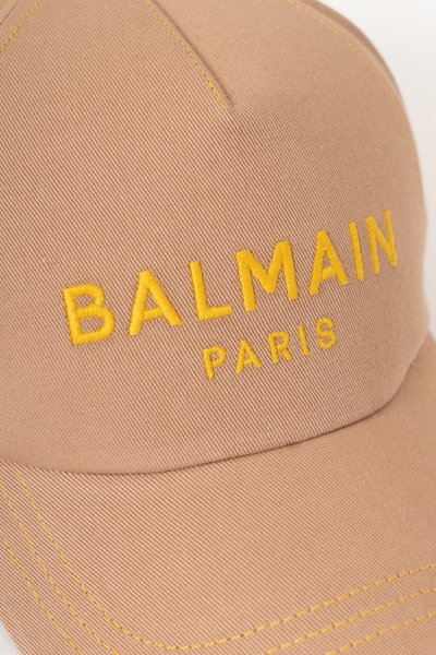 BALMAIN バルマン 帽子 Balmainロゴ コットンキャップ &G (アンジー