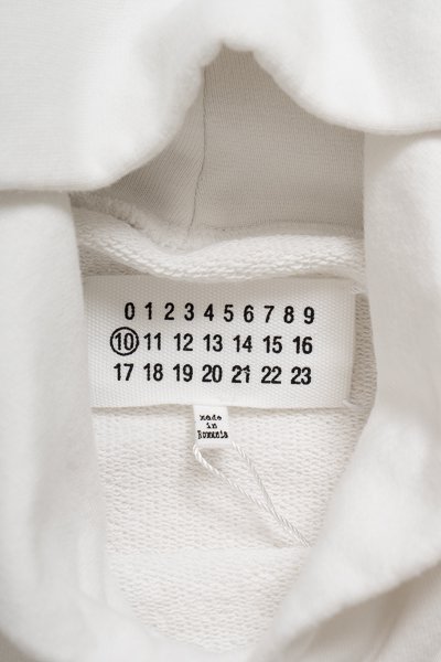 Maison margiela メゾンマルジェラ DISTORTED LOGO HOODIE フーディー