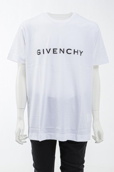 【約60%OFF】GIVENCHY/ジバンシィ　ブランドイメージロゴ半袖Tシャツ