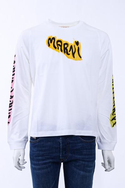 MARNI マルニ オーガニックコットン ロングスリーブTシャツ &G