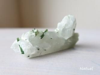 【メーカー直売】 パキスタン産グリーントルマリン in クォーツ - §Natuel Crystal コレクション