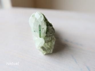 パキスタン産グリーントルマリン in クォーツ - §Natuel Crystal