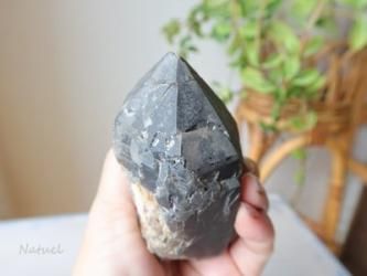 香川県小豆島産 煙水晶（スモーキークォーツ）ポイント - §Natuel