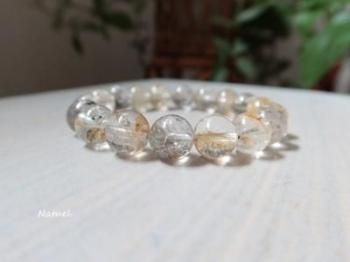 *Bracelet* USA NY州産ハーキマーダイアモンドクォーツ