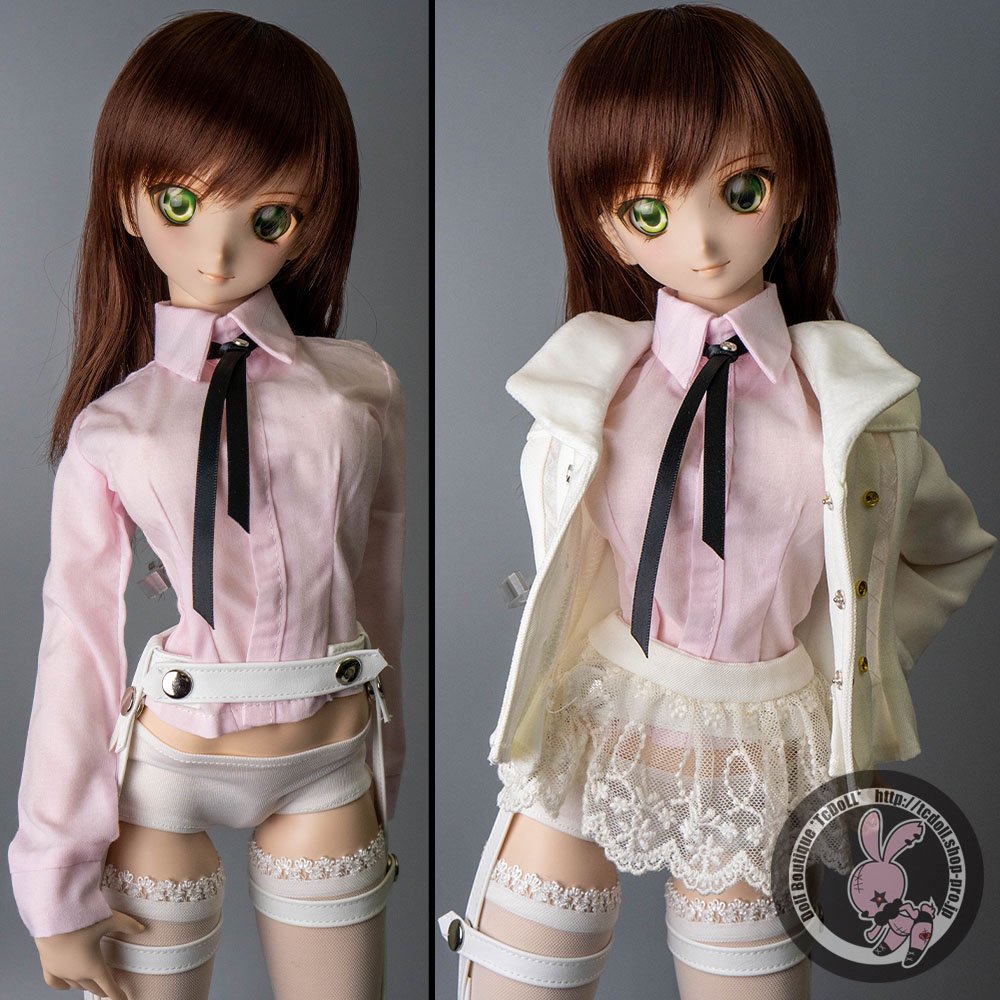 60cmDoll GoChicジャケットセット 白 - Doll Boutique TcDoLL