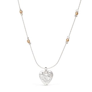 Joolala - ͥå쥹 / CHANGE OF HEART SILVER AND GOLD NECKLACE