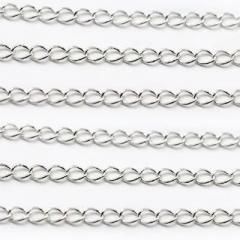 եȥС 㥹 34mm 0.4mm å䡿50cm5M silver plate ꡼ѡ