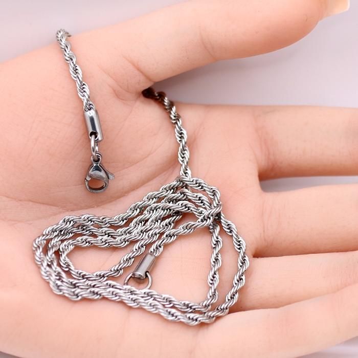 サージカルステンレスネックレス | エレガントデザイン - 夢源【公式