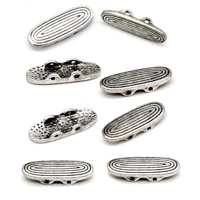 楕円形4重渦巻モチーフ | アクセサリーパーツ - 夢源【公式】通販