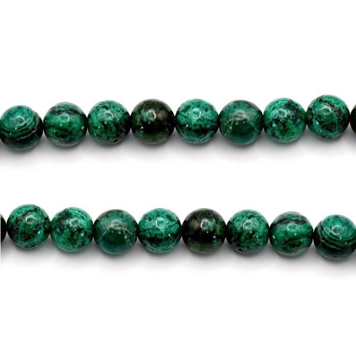 グリーンクリソコラ|天然石ビーズ - 夢源【公式】通販
