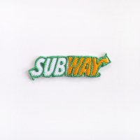 小型ワッペン　SUBWAY-サブウェイ　ロゴ