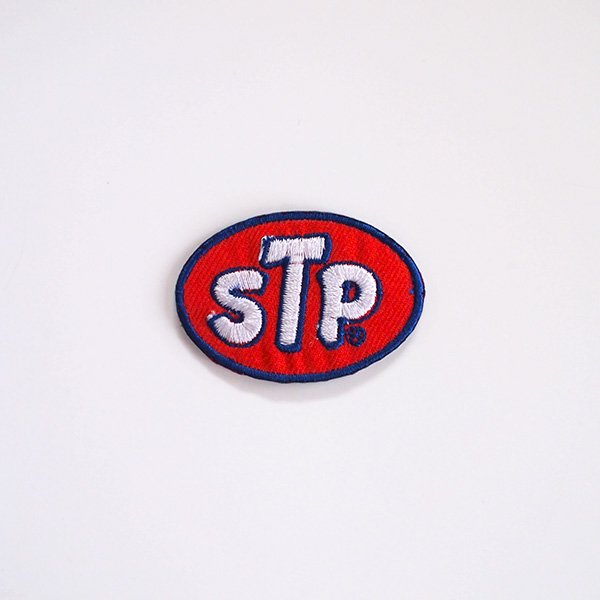 小型レーシングワッペン　STP（エスティーピー）ロゴ - かわいいと楽しいをお届けします。雑貨屋5cochi（ゴコチ）通販ネットショップ