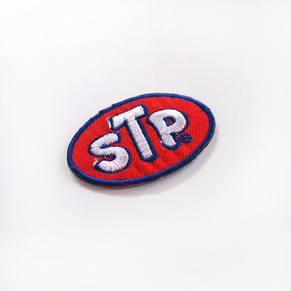 代引き手数料無料 STP エスティーピー 刺繍ロゴ ワッペン 3枚セット