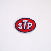 小型レーシングワッペン　STP（エスティーピー）ロゴ
