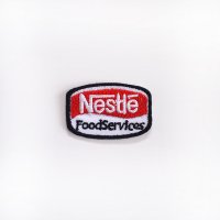 小型ワッペン　Nestlé （ネスレ）ロゴ