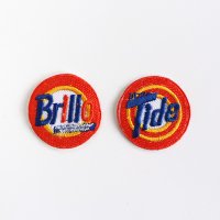 小型レーシングワッペン　Brillo ・ Tide　ロゴ