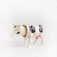 ドイツ製　ボビングアニマル　牛 ホルスタイン　首振り人形