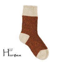 ポルトガル製ウールソックス 【H-Foot wear】 NEP　OFFWH×AM　男女兼用(23-27cm)