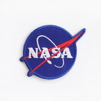 ワッペン　NASA　ロゴ　アメリカ航空宇宙局　ミートボール