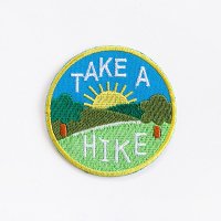 ボーイスカウトワッペン　TAKE A HIKE　ハイキング・キャンプ・アウトドア