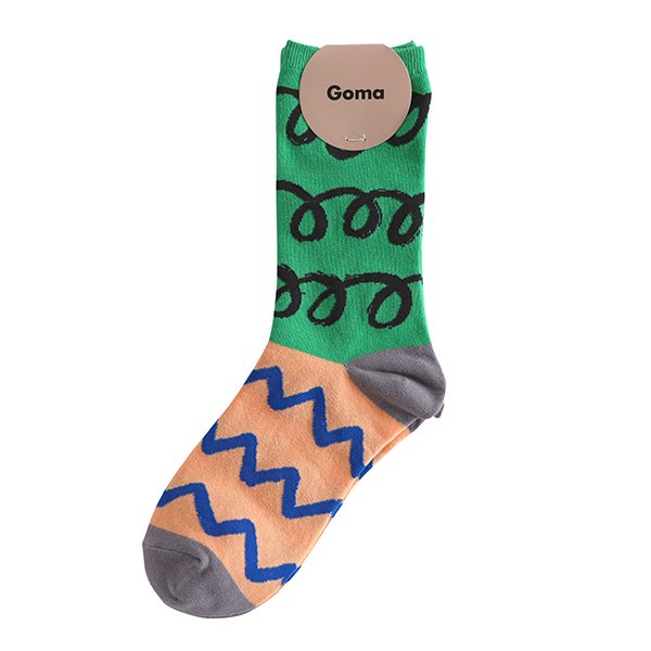 新品 Goma socks Guruguru/zigzag レディース フリー - www.top4all.pl