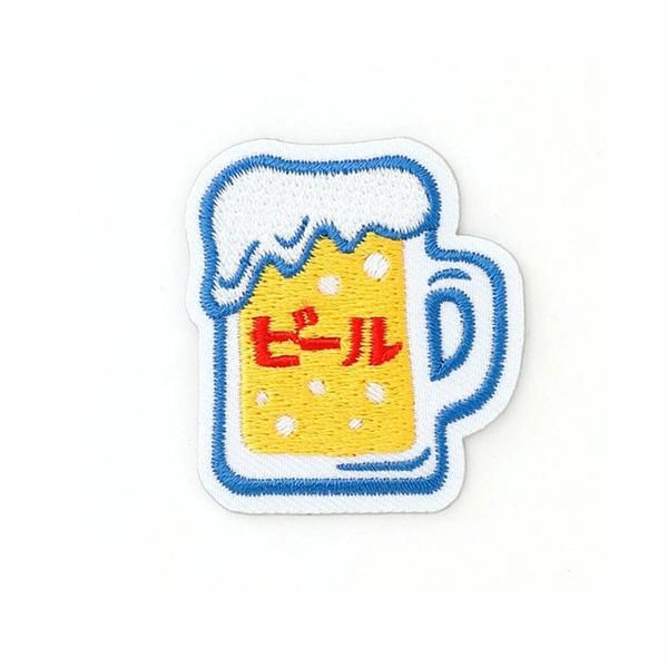 ニューレトロ ワッペンシール ビール / 昭和レトロ - かわいいと楽しい