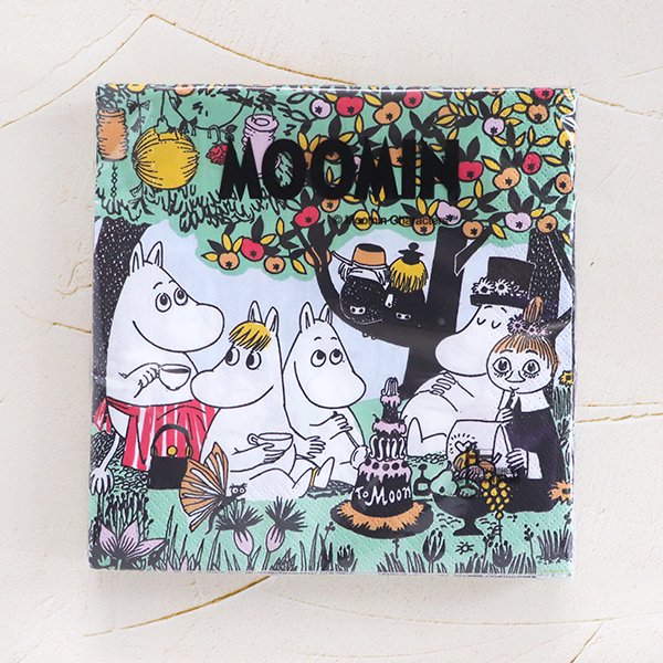 フィンランド製 ムーミンデザインペーパー パーティー Havi ペーパーナプキン moomin -  かわいいと楽しいをお届けします。5cochi-co(雑貨屋ゴコチ)ネットショップ