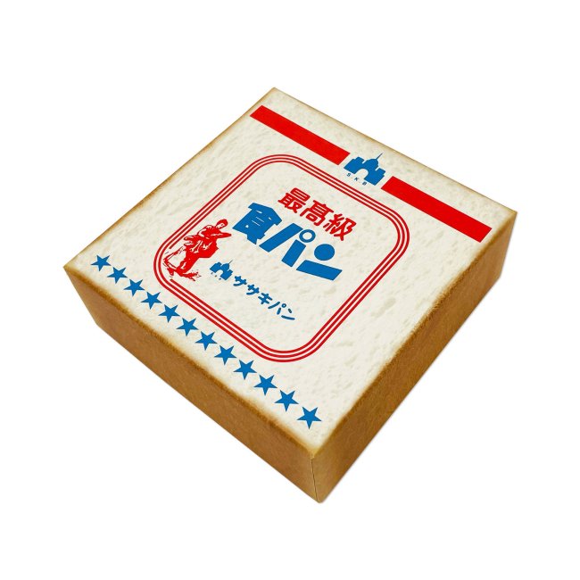 貼り箱大　ササキパン 最高級食パン 地元パン文具