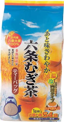 麦茶ティーバッグ 8g×54ヶ入 - 白瀧製茶