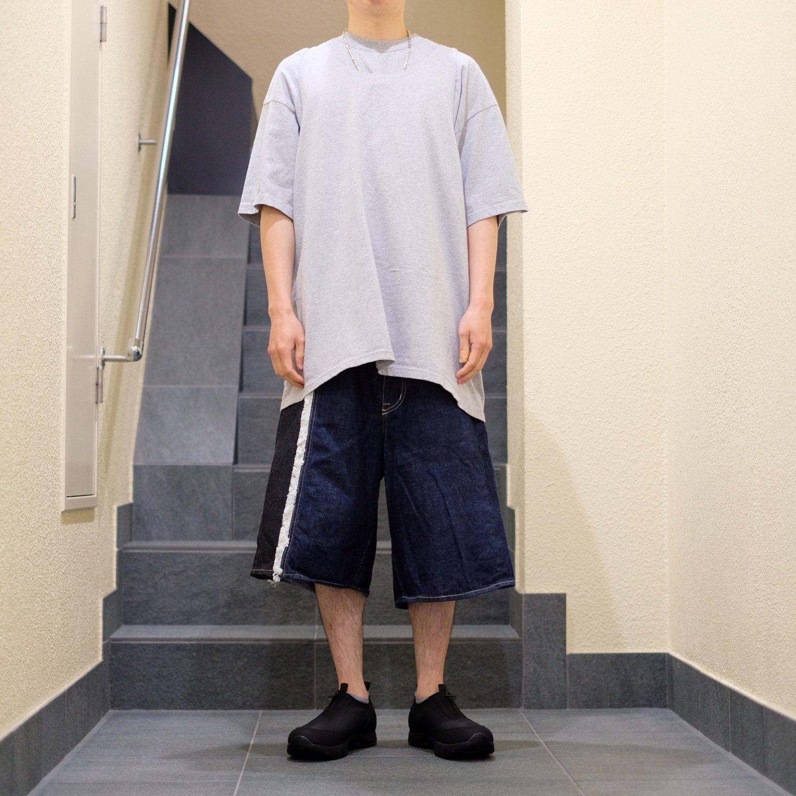 ROTOL FRANKEN 6POCKETS DENIM SHORT PANTSトーン - ショートパンツ