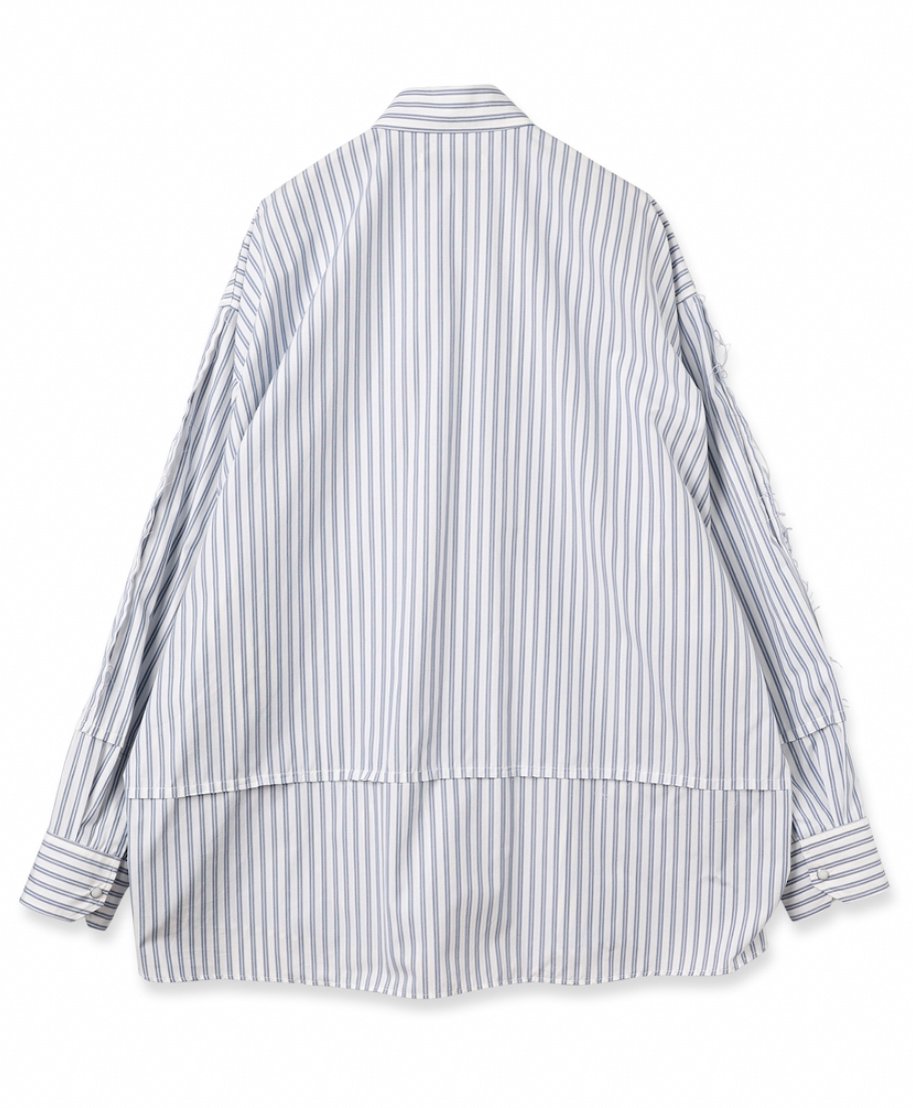 JIEDA｜ジエダ CUTTING STRIPE SHIRTS 2024SS 通販 - dorama 京都