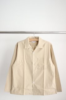 <img class='new_mark_img1' src='https://img.shop-pro.jp/img/new/icons14.gif' style='border:none;display:inline;margin:0px;padding:0px;width:auto;' />tone / OPEN COLLOR SHIRT / BEIGE