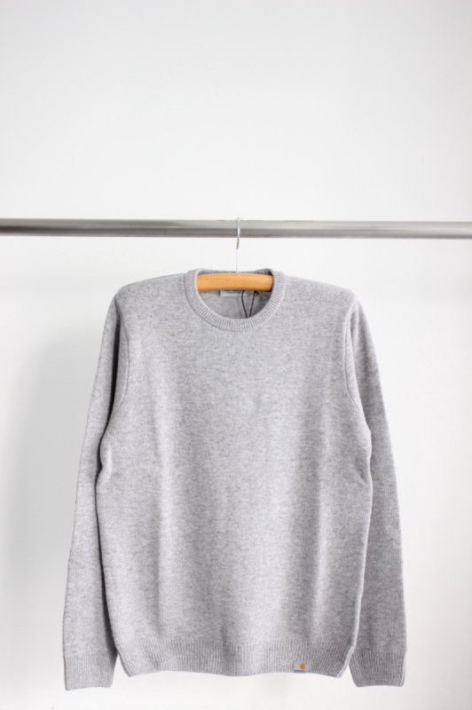 <img class='new_mark_img1' src='https://img.shop-pro.jp/img/new/icons14.gif' style='border:none;display:inline;margin:0px;padding:0px;width:auto;' />CARHARTT WIP / ALLEN SWEATER / GREY HEATHER
