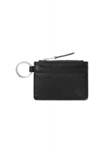 <img class='new_mark_img1' src='https://img.shop-pro.jp/img/new/icons14.gif' style='border:none;display:inline;margin:0px;padding:0px;width:auto;' />CARHARTT WIP / LEATHER WALLET WITH M RING / BLACK