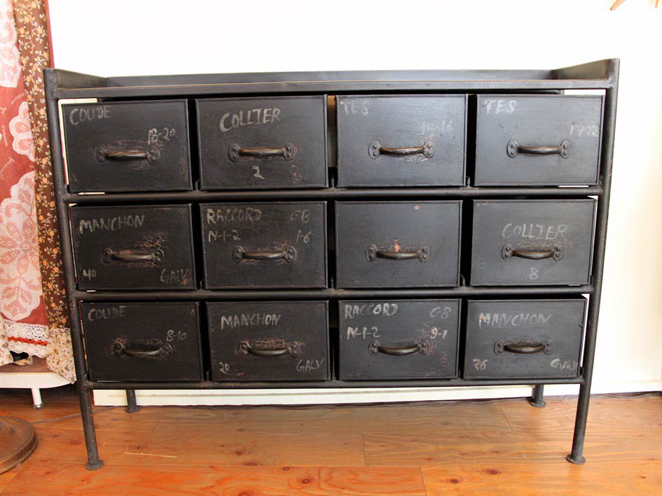 journal standard Furniture GUIDEL 12 DRAWERS CHEST WIDE - イーズアンティーク