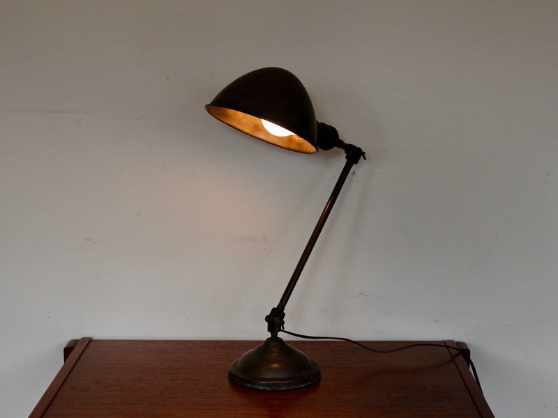 antique industrial desk lamp