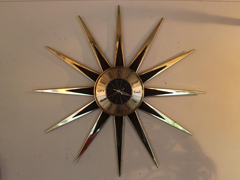 Sunburst Clock 