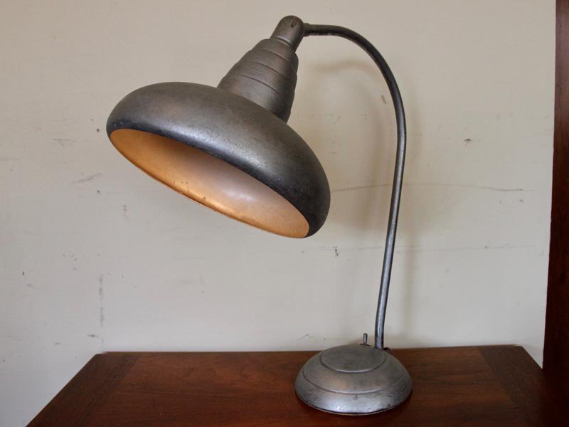 antique industrial desk lamp