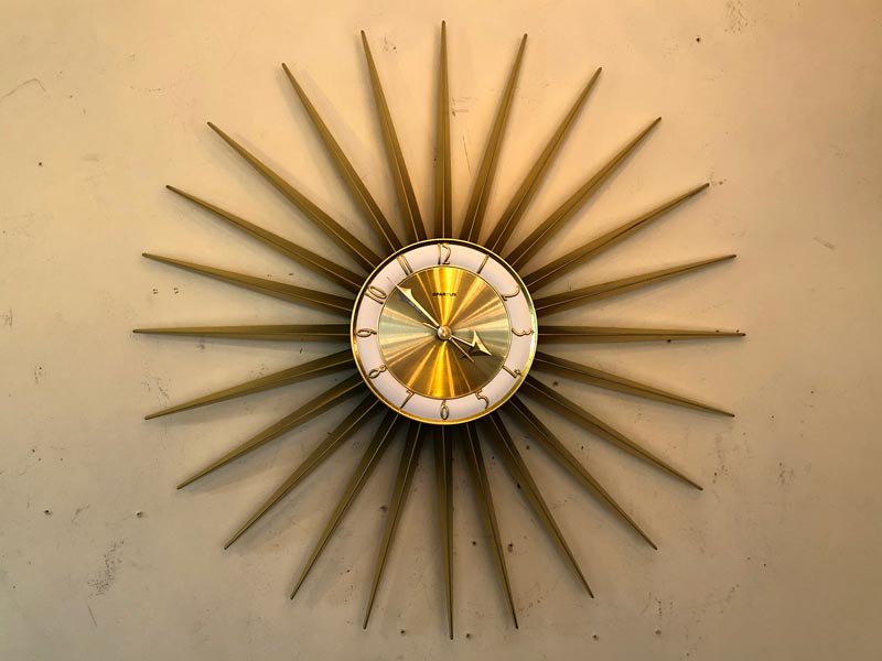 Sunburst Clock 