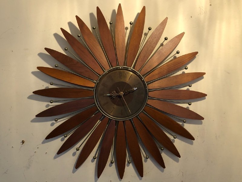 Sunburst Clock 