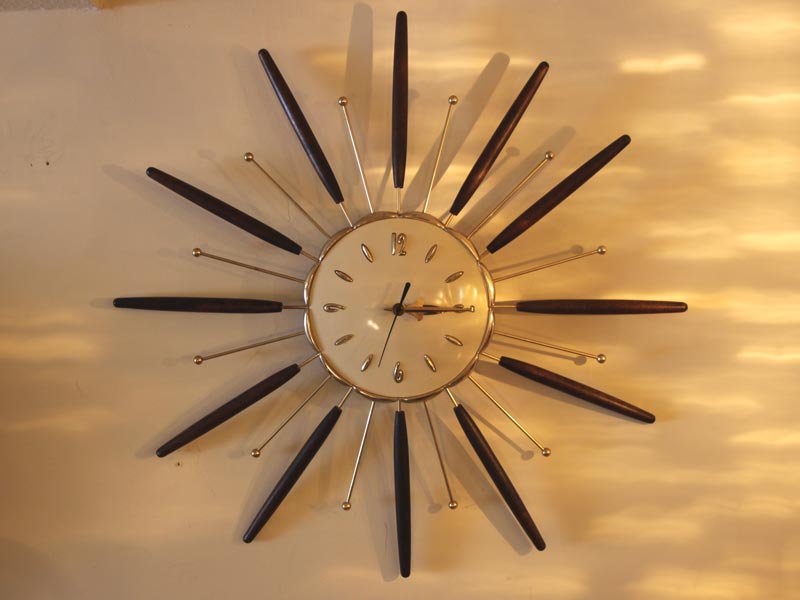 Sunburst Clock 