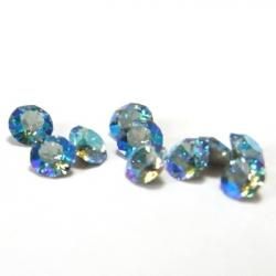 スワロフスキー #1088 チャトン Vカット SS39 アクアマリン
