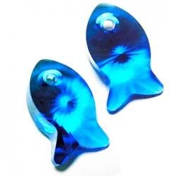 スワロフスキー #6727 18mm カプリブルー 1粒 - グロスマーケット