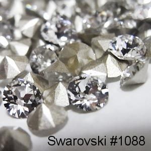 スワロフスキー　クリスタル　チャトン　pp18 pp10 スクエア等 色見本付き Amazon | スワロ スワロフスキー チャトン【pp18】【クリスタル