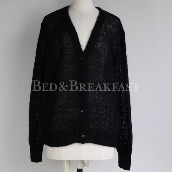 BED&BREAKFASTLOOSE MOHAIR KNIT Cardigan - Ring a Bell GREED