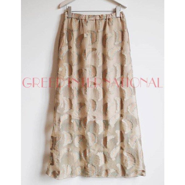 30%OffGREED InternationalFether jacquard Skirt - Ring a Bell GREED