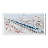 ★和風ミニサンタワイドカード 東北新幹線