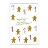 クリスマスプレスカード ジンジャーマン