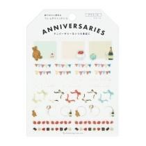 ♡メモ シール♡ アニバーサリー アイコンシール フラワー. - PaperMint Online Shop