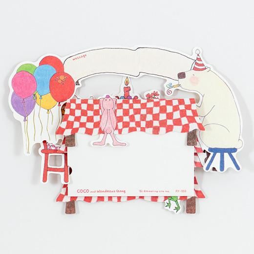 ココちゃん バースデーテーブルカード - PaperMint Online Shop